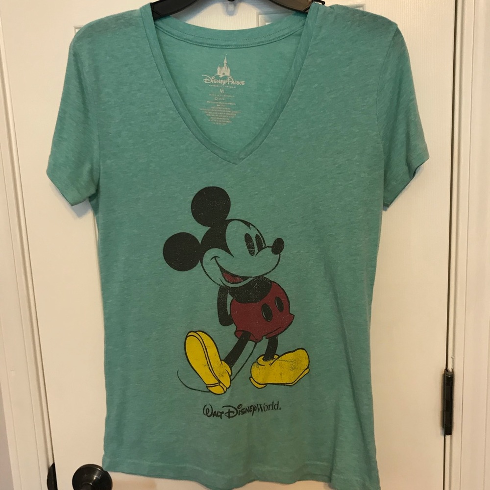 Authentic Distressed Disney World Tee